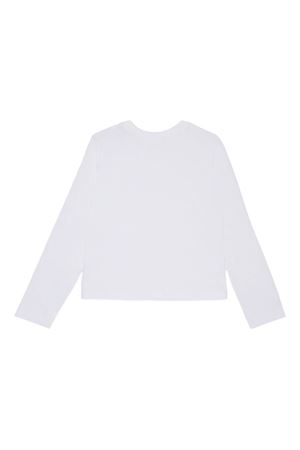 tshirt in cotone bianco DIESEL KIDS | J0243100YI9K100